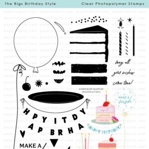 Papertrey Stamp the Bigs Birthday Style