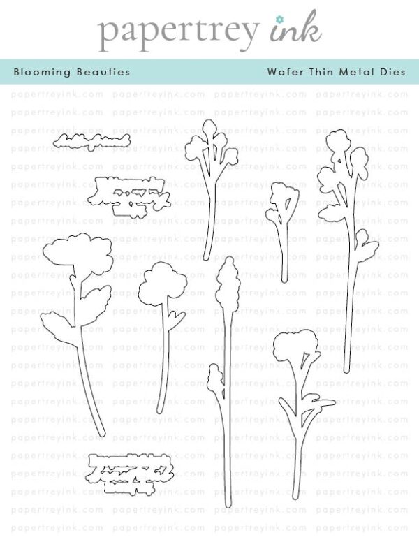 Papertrey Die Blooming Beauties