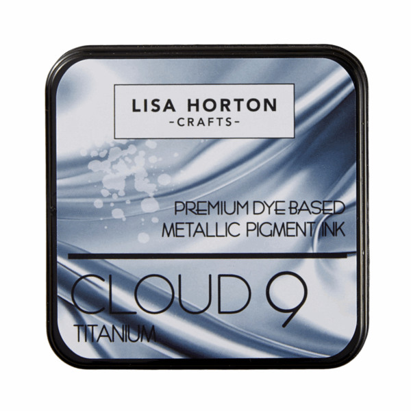 Lisa Horton Crafts Cloud 9 Metallic Ink Pad Titanium
