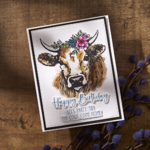 Spellbinders Clover Betterpress Plate & Die Set From the Justine's Farm Collection By Justine Dvorak