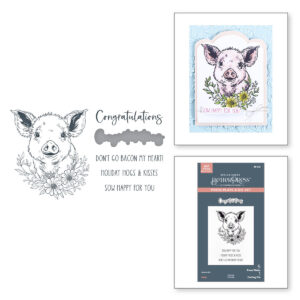 Spellbinders Daisy Betterpress Plate & Die Set From the Justine's Farm Collection By Justine Dvorak