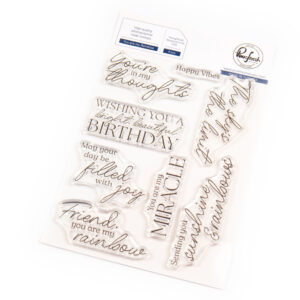 Pinkfresh Stamp You Are My Rainbow