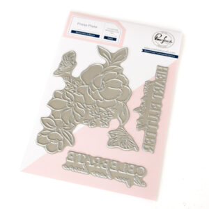 Pinkfresh Plate Butterflies in Bloom