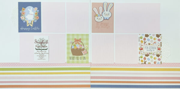 Echo Park Bunnies & Baskets Collection Cut Up*