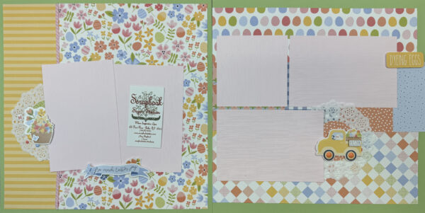 Echo Park Bunnies & Baskets Collection Cut Up*