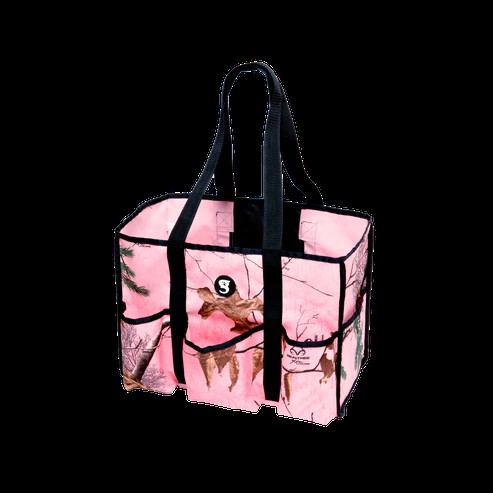 Gecko 8 Pocket Tote Realtree Camo Pink Gecko 8 Pocket Tote Realtree Camo Pink