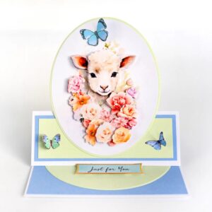 Katy Sue Die Cut Decoupage – Little Lambs (Pack of 3)