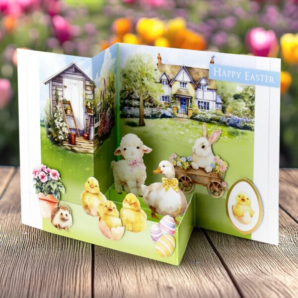 Katy Sue Spring Animals Die Cut Embellishments, Pack of 3
