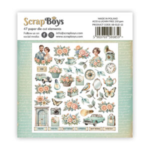 Scrap Boys Elizabeth Die Cut Elements