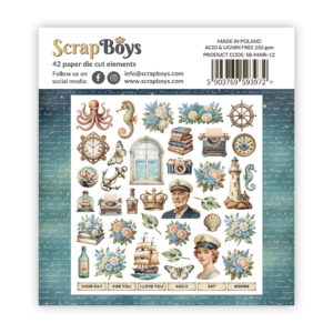 Scrap Boys Old Mariner Die Cut Elements