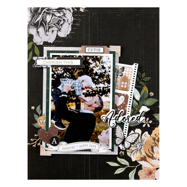 Spellbinders Betterpress Plate Cherish This