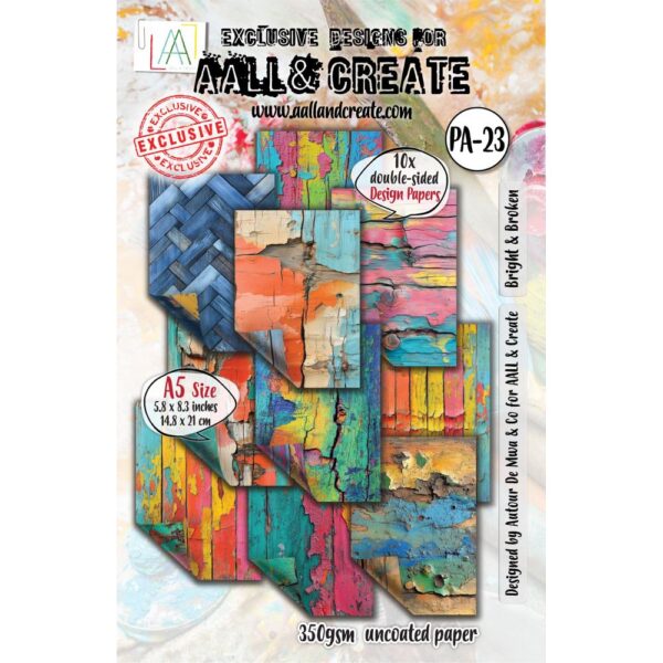 AALL & CREATE 6X8 BRIGHT & BROKEN AALL & CREATE 6X8 BRIGHT & BROKEN