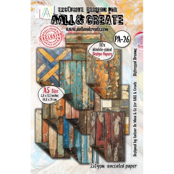 AALL & CREATE 6X8 DISTRESSED DREAMS AALL & CREATE 6X8 DISTRESSED DREAMS