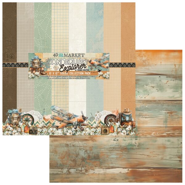 49 & MARKET WANDERLUST 12X12 SOLIDS