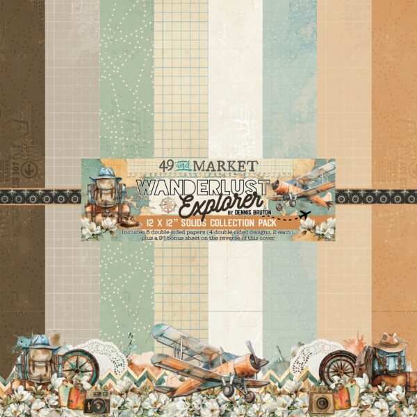 49 & MARKET WANDERLUST 12X12 SOLIDS 49 & MARKET WANDERLUST 12X12 SOLIDS