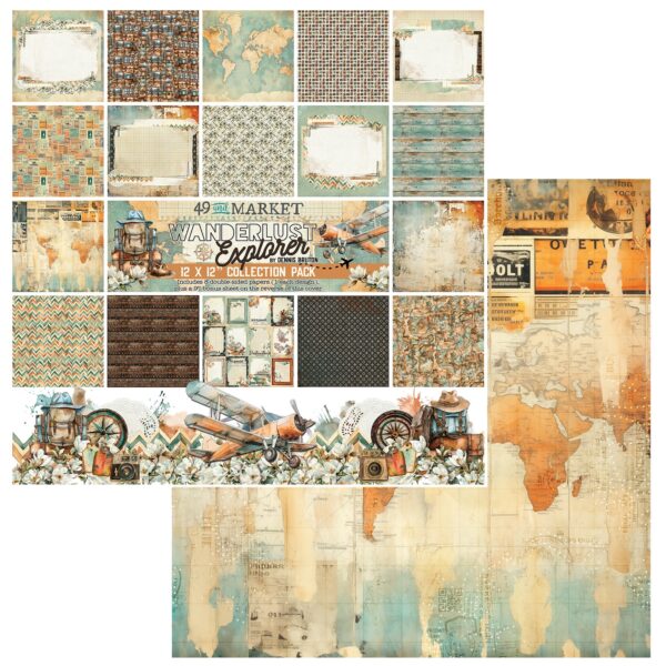49 & MARKET WANDERLUST 12X12 COLLECTION
