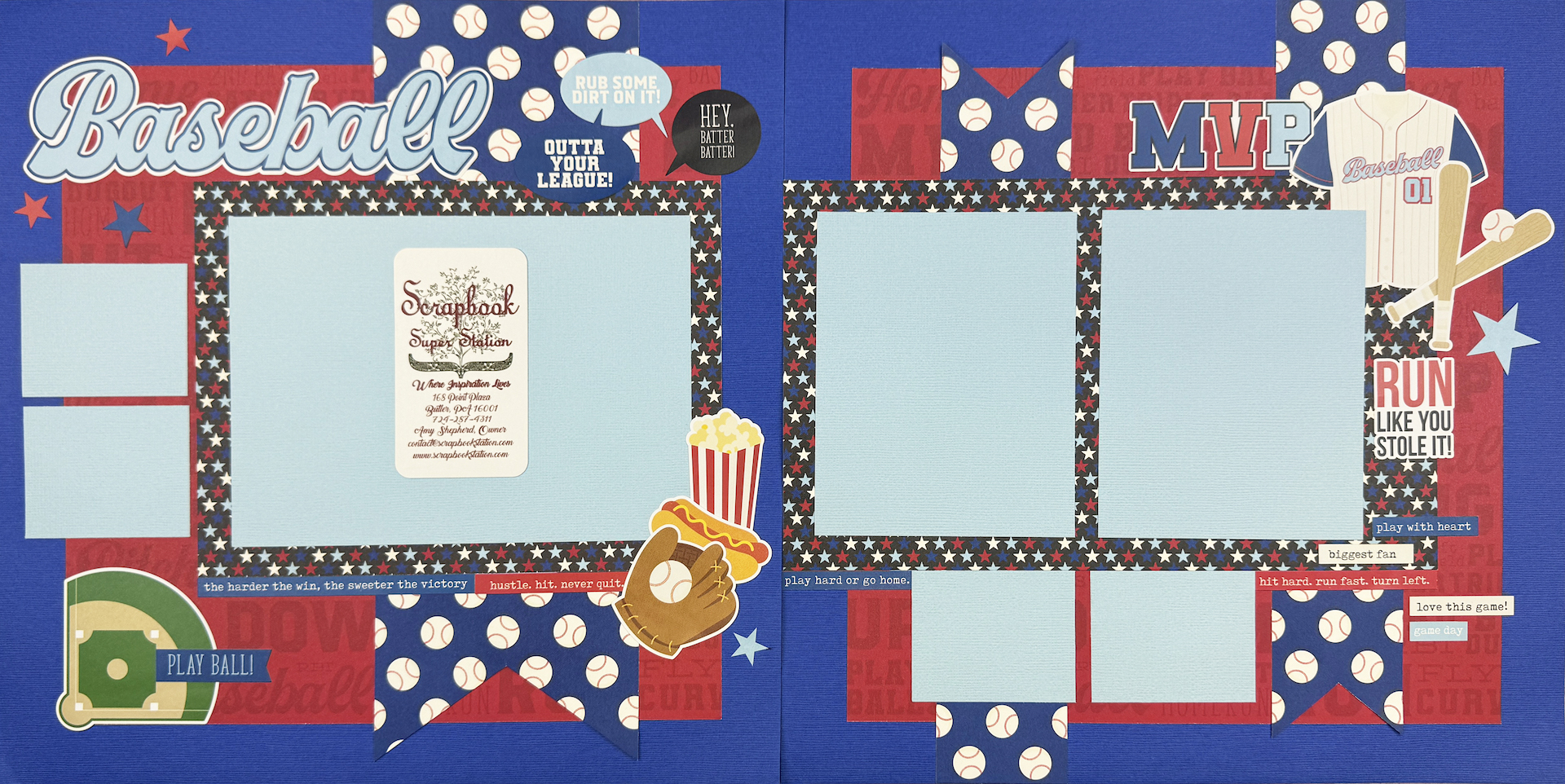 Simple Stories Baseball