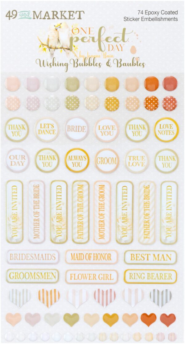 49 & MARKET ONE PERFECT DAY EPOXY STICKER 49 & MARKET ONE PERFECT DAY EPOXY STICKER