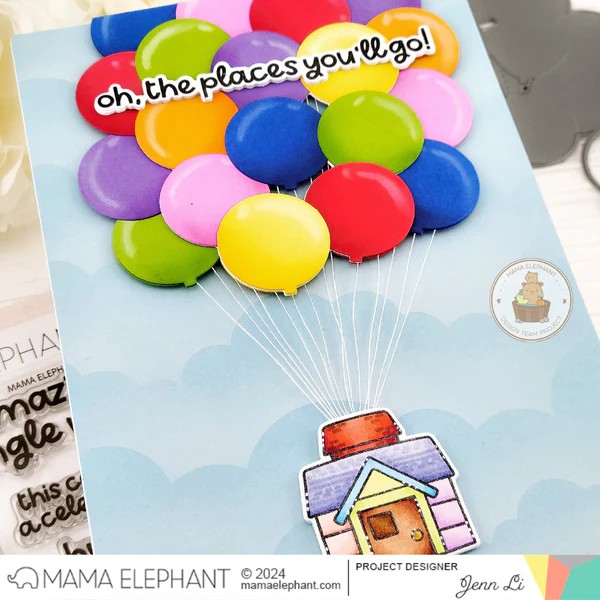 MAMA ELEPHANT STAMP WAY TO GO