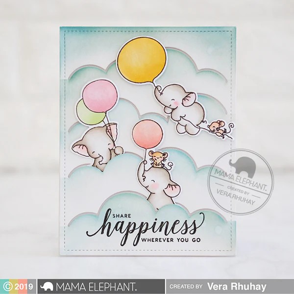 MAMA ELEPHANT DIE CLOUDY DAY COVER