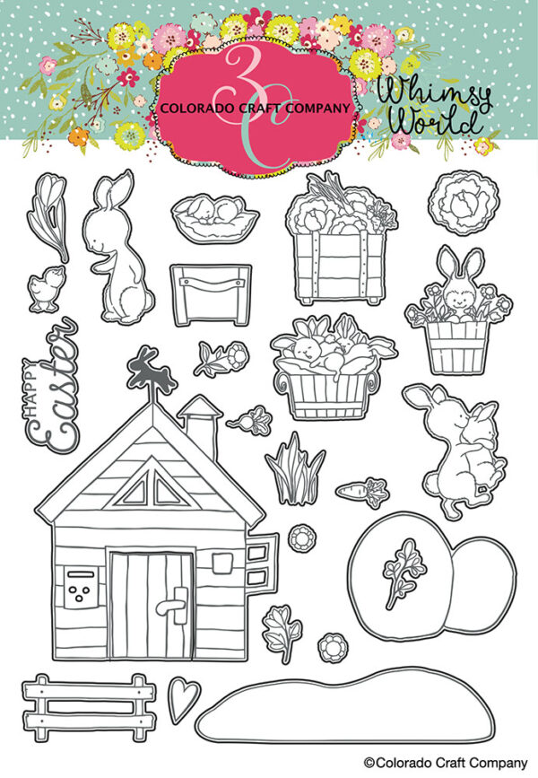 COLORADO CRAFT STAMP BUNNY LIFE COLORADO CRAFT STAMP BUNNY LIFE