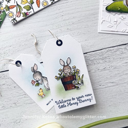 COLORADO CRAFTS STAMP BUNNY BUSHEL