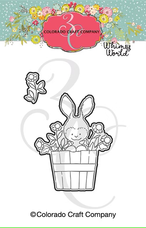 COLORADO CRAFT DIE BUNNY BUSHEL COLORADO CRAFT DIE BUNNY BUSHEL