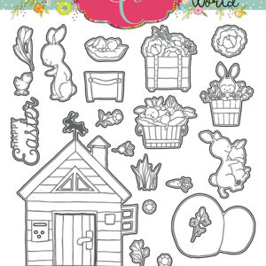 COLORADO CRAFT DIE BUNNY LIFE