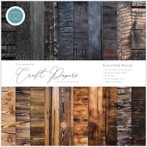 CRAFT CONSORTIUM 12X12 SCORCHED WOOD
