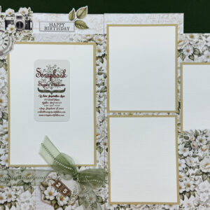 Scrap Boys Romantic Garden