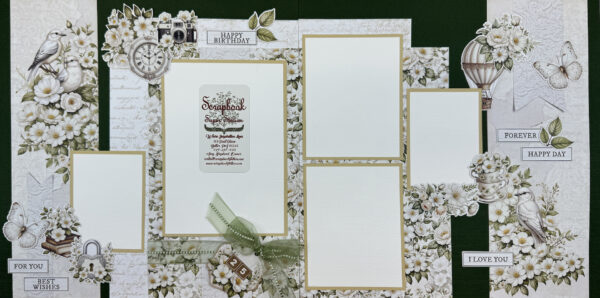 Scrap Boys Romantic Garden