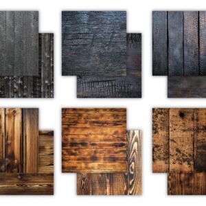 CRAFT CONSORTIUM 6X6 SCORCHED WOOD