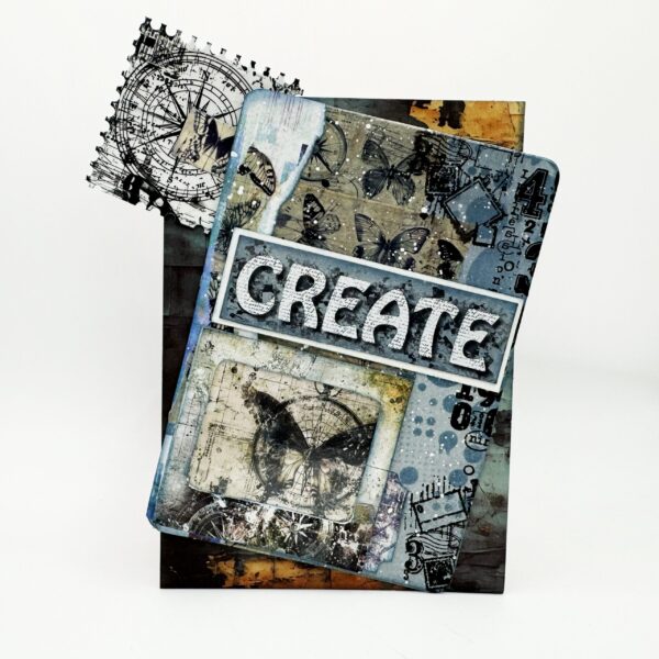 ALL & CREATE WASHI COBALT SWALLOWTAIL