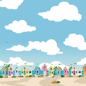 Carta Bella Beach Town 12X12 Boardwalk Wood