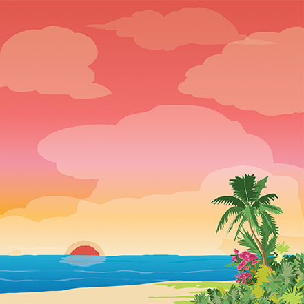 Carta Bella Beach Town 12X12 Starfish