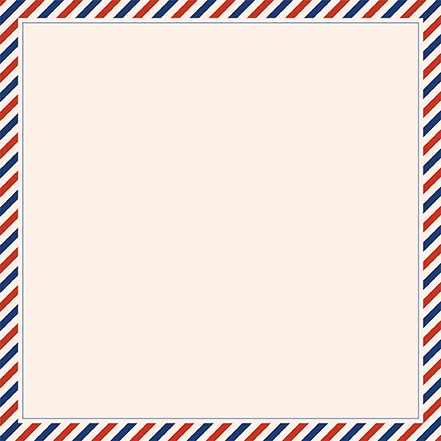 Echo Park Born To Travel 12X12 Postcard