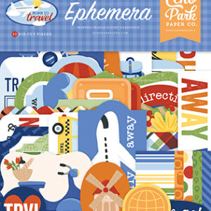 Echo Park Born To Travel Ephemera