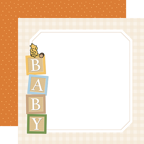 Ep Winnie the Pooh Baby 12X12 Welcome Baby