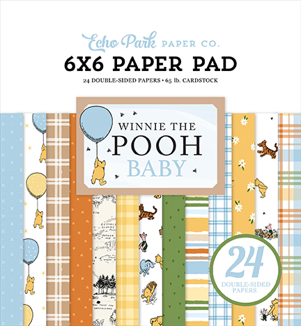Ep Winnie the Pooh Baby 6X6 Paper Pad Ep Winnie the Pooh Baby 6X6 Paper Pad
