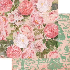 Fancy Pants Fairy Garden 12X12 Roses & Wildwood