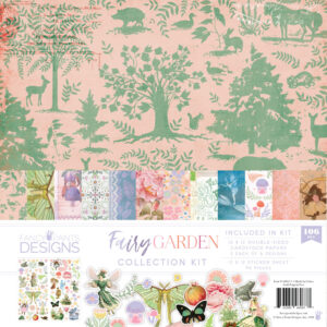 Fancy Pants Fairy Garden Collection Kit 2 of Each 12X12 + Cardstock Stickers