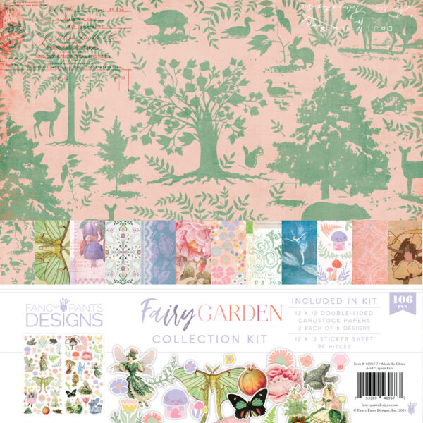 Fancy Pants Fairy Garden Collection Kit 2 of Each 12X12 + Cardstock Stickers Fancy Pants Fairy Garden Collection Kit 2 of Each 12X12 + Cardstock Stickers