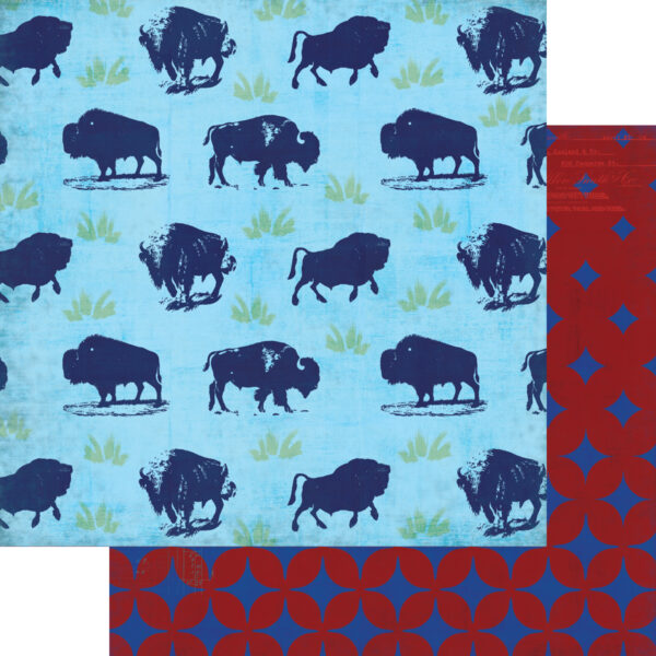 Fancy Pants Fireworks & Freedom 12X12 4th of July