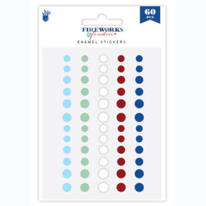 Fancy Pants Fireworks & Freedom Epoxy Dots