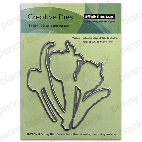 PB Die 3D Tulip Trio PB Die 3D Tulip Trio