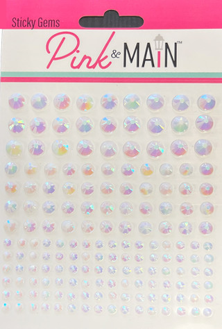 Pink & Main Mother of Pearl Sticky Gems