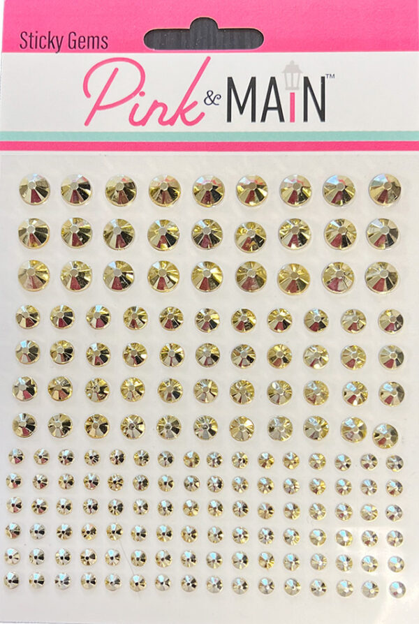 Pink & Main Gold Sticky Gems
