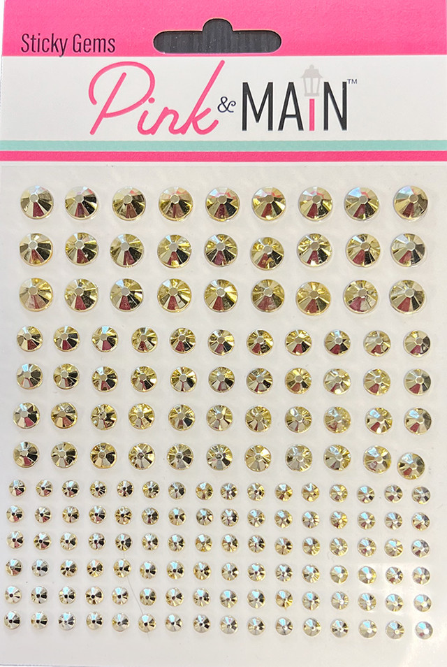 Pink & Main Gold Sticky Gems