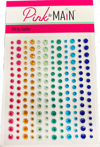 Pink & Main Happy Hello Sticky Gems