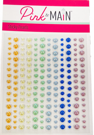 Pink & Main Pop Flowers Sticky Gems